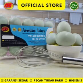 15 Butir - Telur Bebek Amalia Telur PREMIUM Garansi Segar